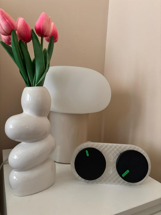 Time Orbit – 3D Printed Dual-Dial Translucent Clock