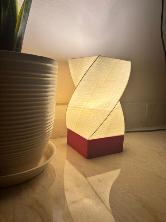 TwistyFlame Table Lamp